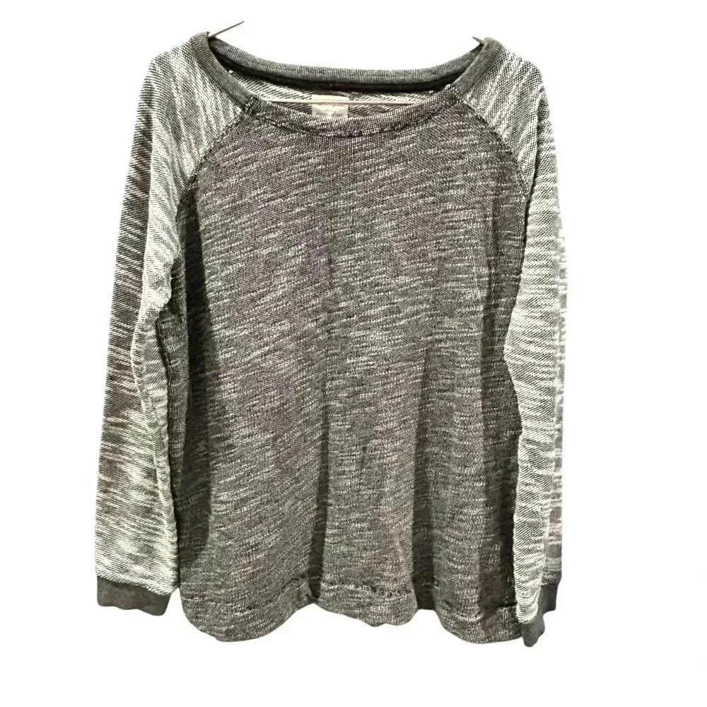 Champion heather gray sweater size L